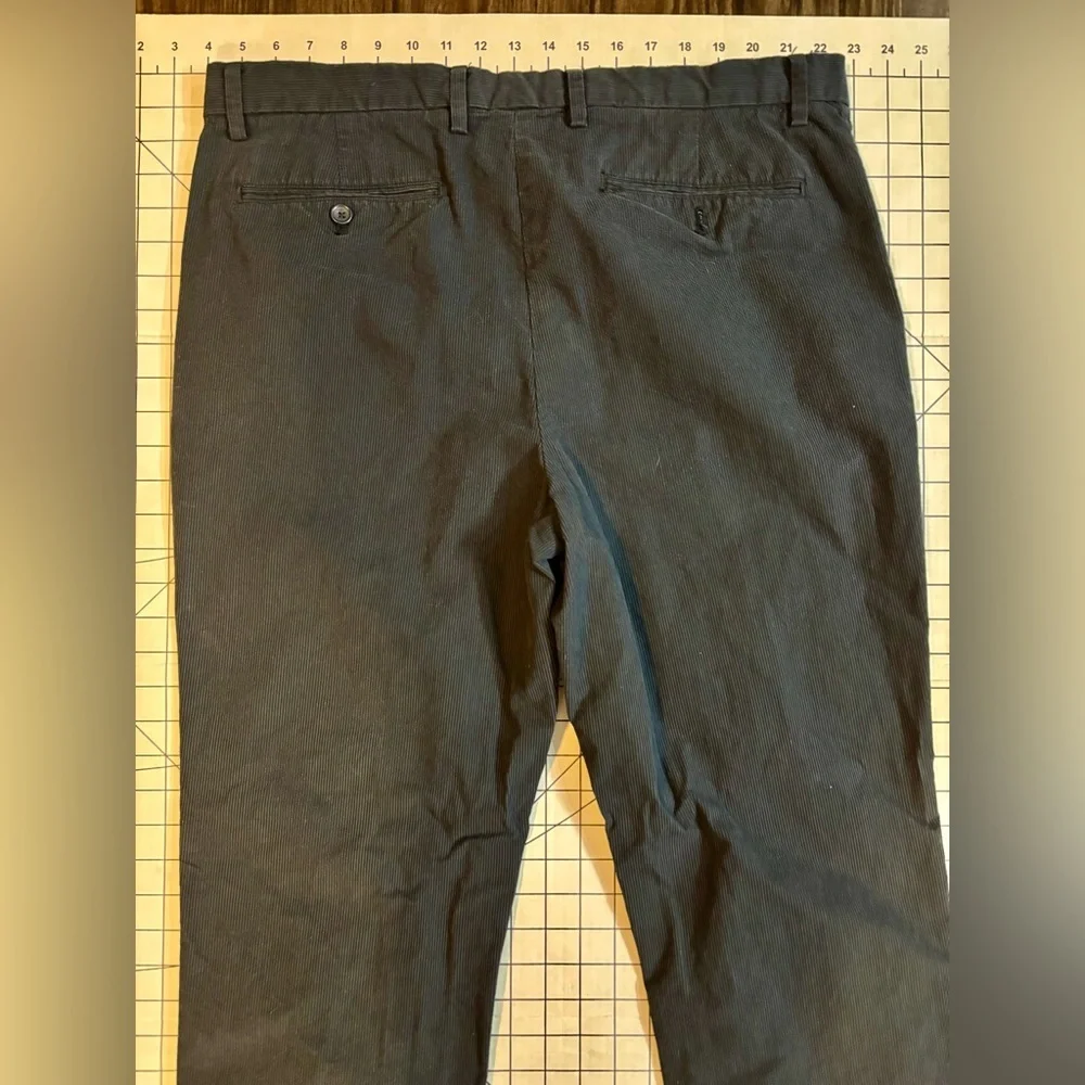 Banana Republic Men’s Size 36/32 Navy Striped Aiden Fit‎ Chinos